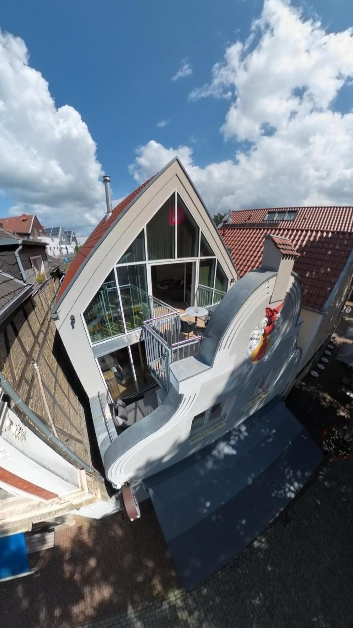 Stilvolles City-Apartment Glocke 뤼딩하우젠 외부 사진
