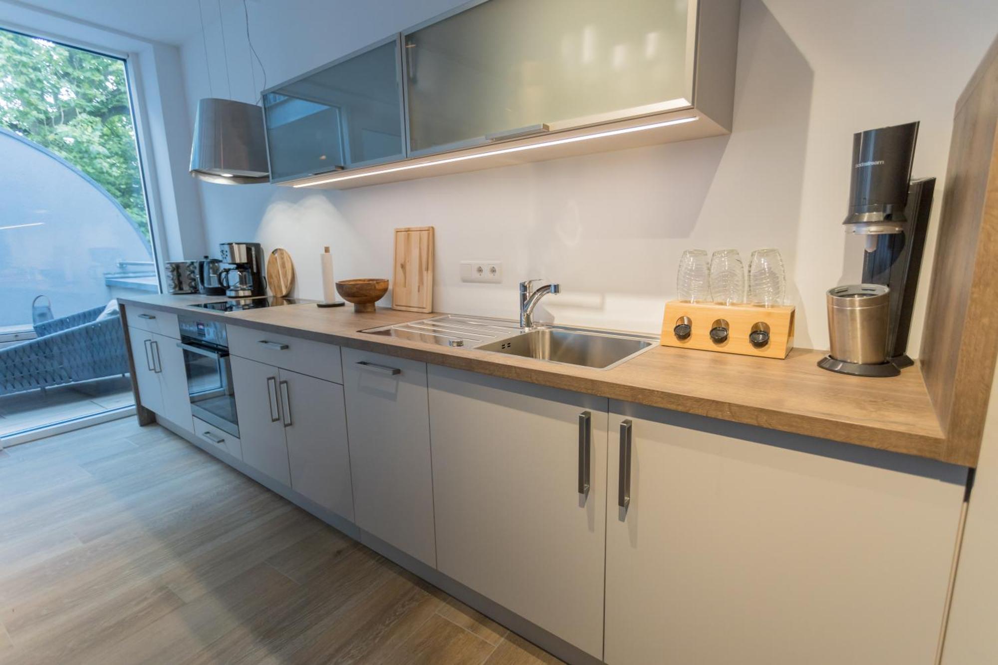Stilvolles City-Apartment Glocke 뤼딩하우젠 외부 사진